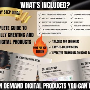 Etsy Digital Product Business Guide 2026 | PLR & MRR eBook Bundle with Canva Templates, Etsy Mockups & Passive Income Blueprint