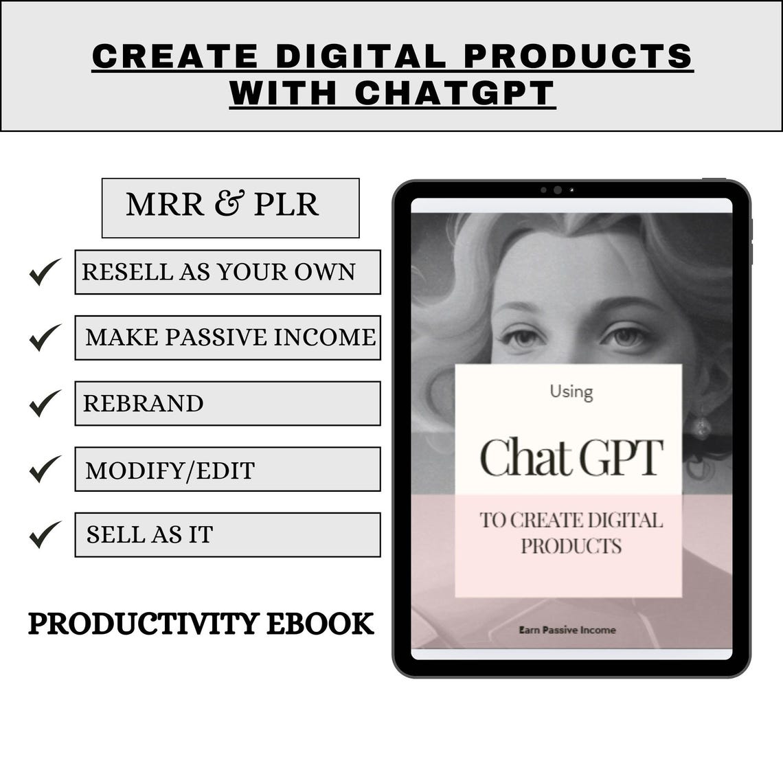 Online Branding & AI Side Hustle PLR eBook – Canva Editable Digital Product with Resell Rights for Passive Income & Business Growth - Image 2