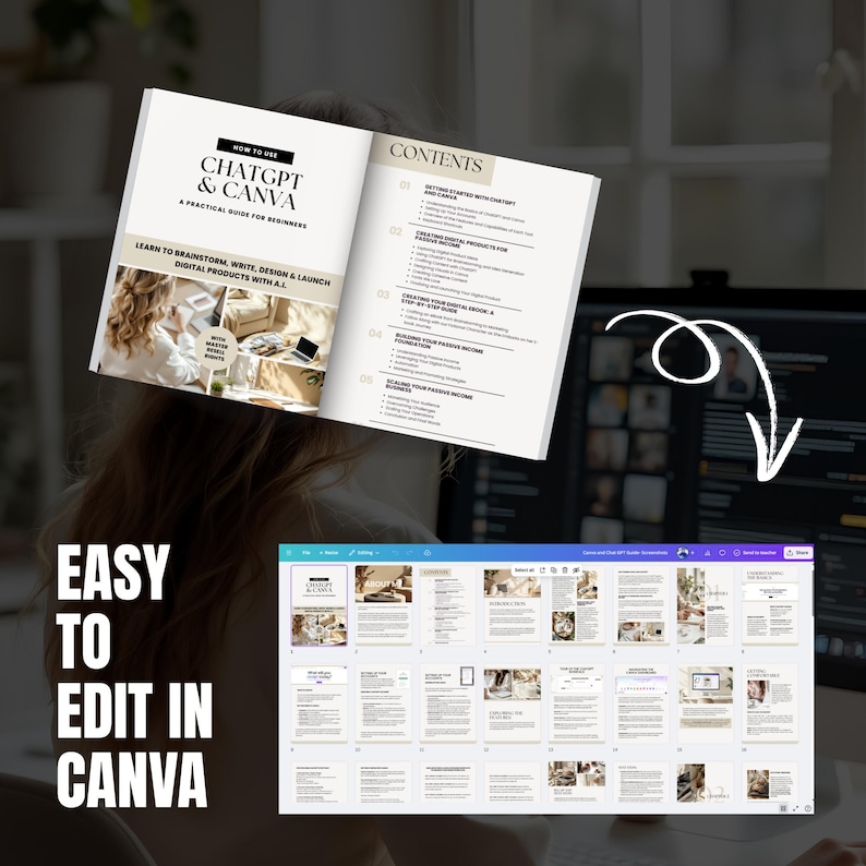 ChatGPT & Canva Digital Product Creation Master Guide 2026 | Editable PLR & MRR eBook Bundle with Canva Templates, AI Tools & Passive Income Blueprint - Image 2
