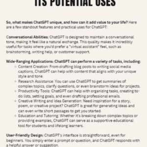 ChatGPT Essentials for Beginners with PLR & MRR – AI eBook Guide to Master ChatGPT, Build Passive Income & Resell Digital Products
