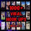 1000+ Viral Hook Videos Bundle | TikTok, Instagram Reels & YouTube Shorts Hooks with PLR & MRR Resell Rights