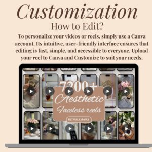 7,500+ Faceless Reels & Aesthetic Content Bundle | Viral Videos, Photos, PLR & MRR Rights for TikTok, Instagram & YouTube Shorts