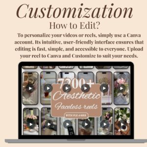 7,500+ Faceless Reels & Aesthetic Content Bundle | Viral Videos, Photos, PLR & MRR Rights for TikTok, Instagram & YouTube Shorts