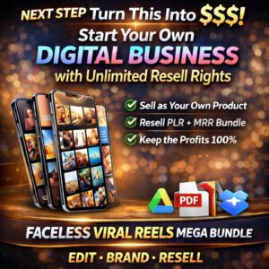 250,000+ Faceless Viral Reels Bundle for TikTok, Instagram Reels & YouTube Shorts | PLR & MRR Content Library with Resell Rights | Instant Digital Download